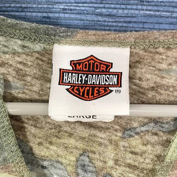 Harley Davidson camo tee Large Laurel Maryland - Picture 3 of 6